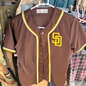 Genuine Merchandise Brown and Yellow Kids Jersey